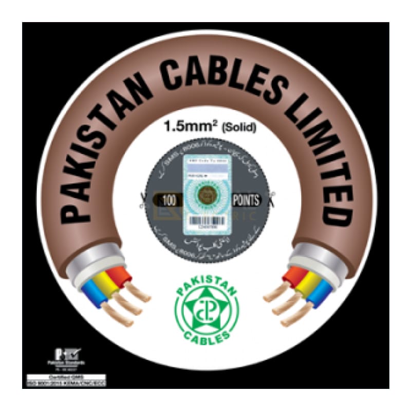 PAKISTAN CABLE SOLID WIRE 1.5MM