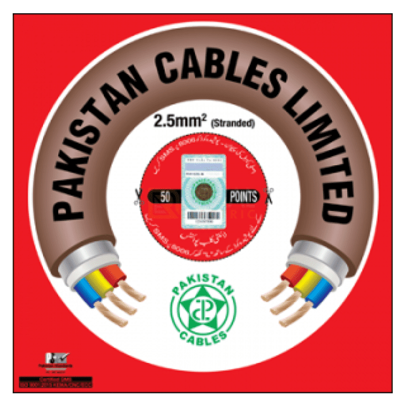 PAKISTAN CABLE STRANDED WIRE 2.5MM